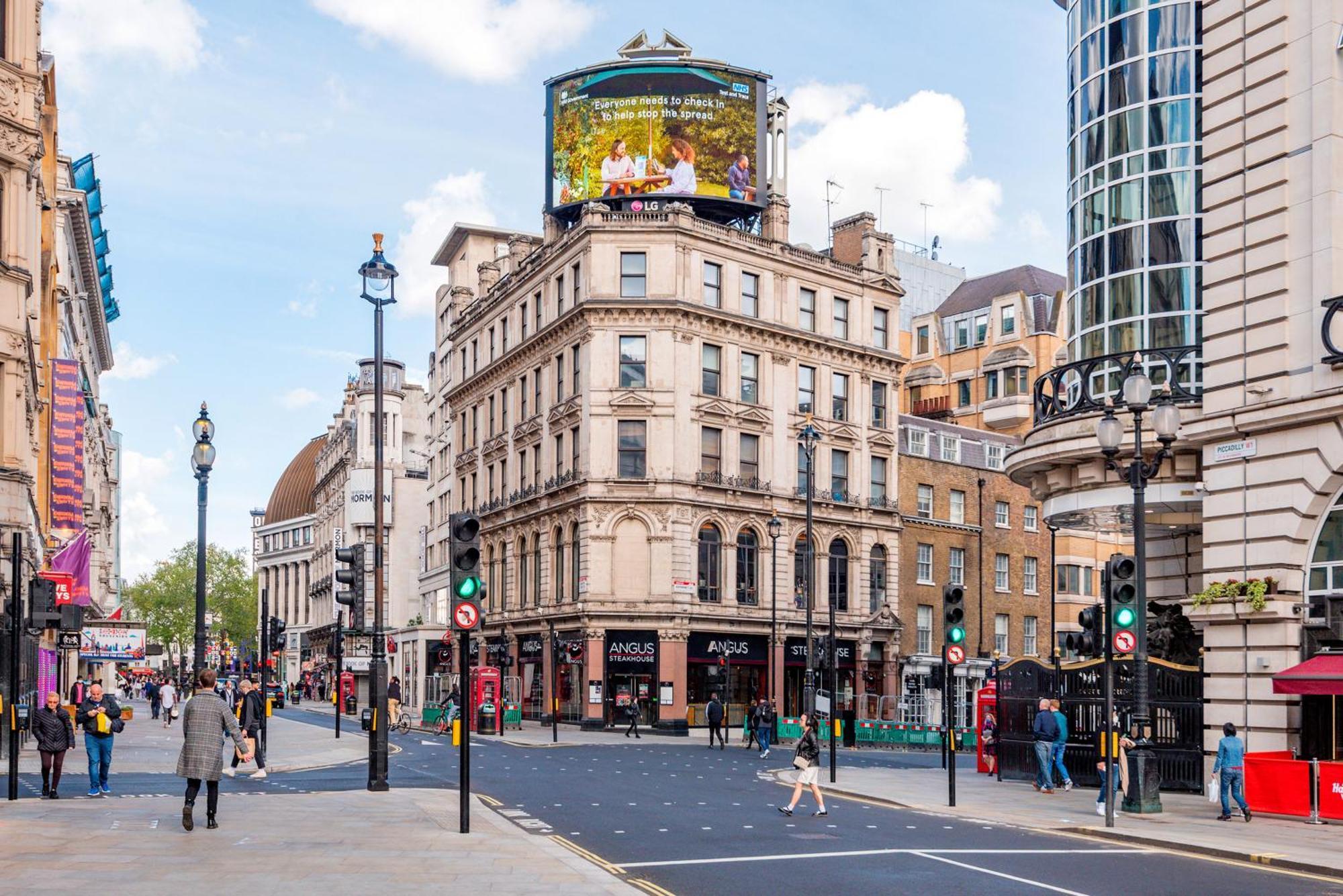 Welcome London Piccadilly Circus Esterno foto