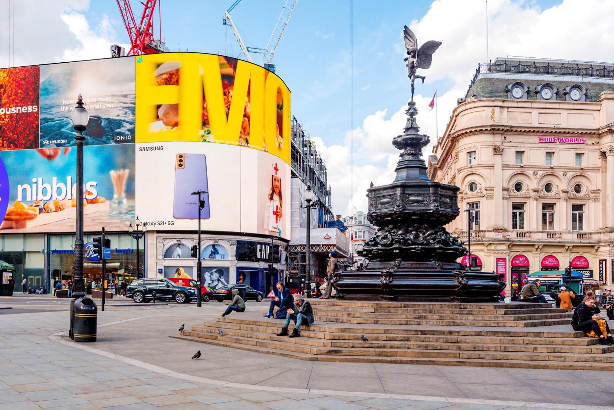 Welcome London Piccadilly Circus Esterno foto