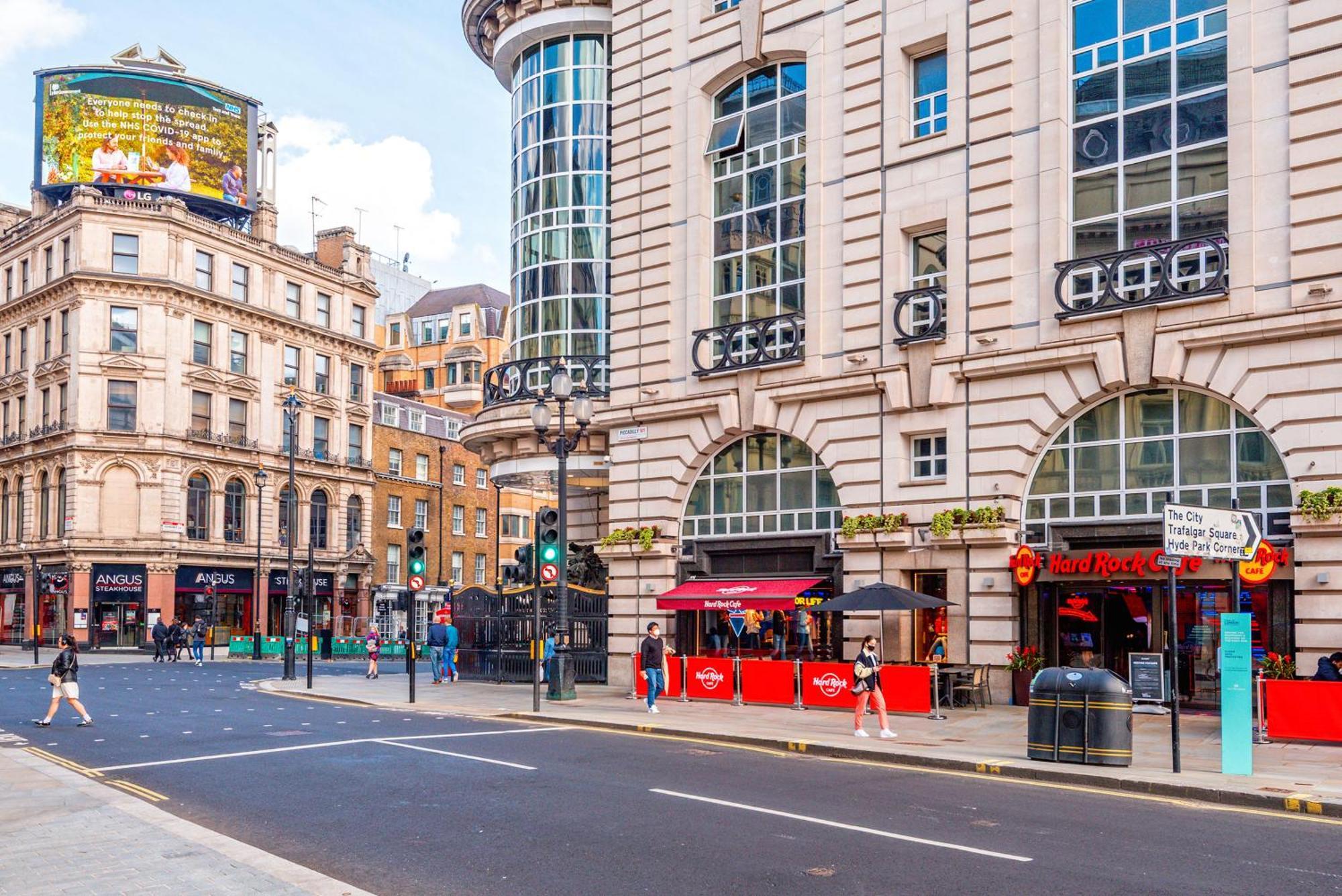 Welcome London Piccadilly Circus Esterno foto